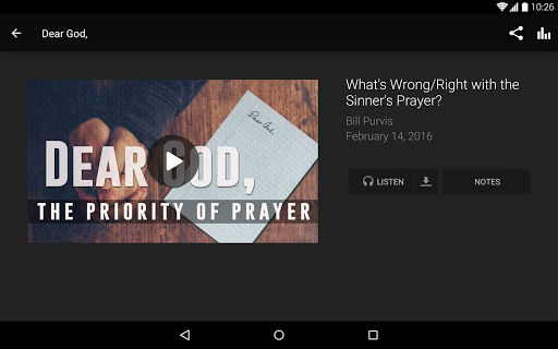 Screenshot of Cascade Hills Church