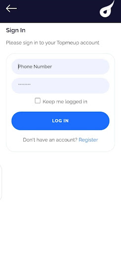 Swift Recharge Screen 2