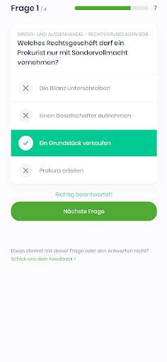 Raiffeisen Azubi-App Screen 3