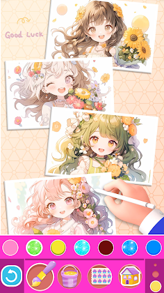 Princess Color: Doll Coloring - Screenshot 1