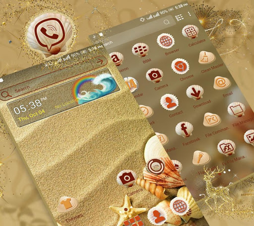 Seashell Launcher Theme Screen 3