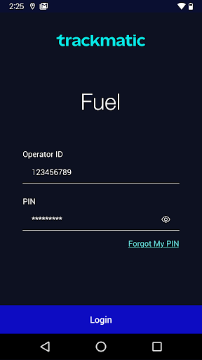 Android application Fuel screenshort