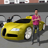 Downtown City Taxi Driver 3D icon