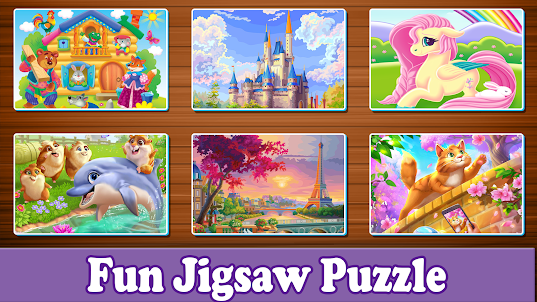 Jigsaw Puzzle Fun Block Games