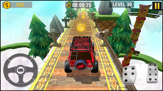 Car Hill Climb: Stunt Car Game