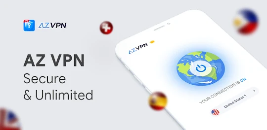 AzVPN Illimité Et Changer IP
