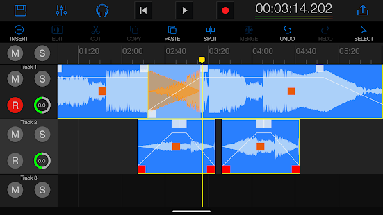 EZAudioCut-MT Audio-Editor Ekran görüntüsü