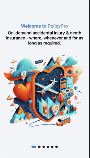 Android application PolicyPro screenshort