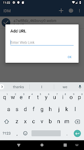 Screenshot 1 IDM - Internet Download Manage android