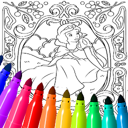 Glitter Princess Dress Paint