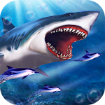 Cover Image of Descargar Megalodon Survival Simulator: ¡conviértete en un tiburón monstruoso!  APK