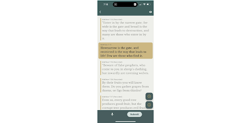 Android application Rooted Bible App screenshort
