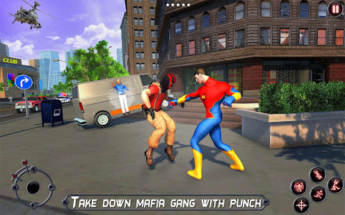 Rope Amazing Hero Crime City Simulator 3 APK screenshots 11