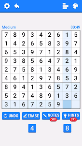 Sudoku - Juego de rompecabezas