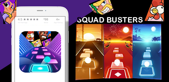 Squad Busters Mobile TilesHop