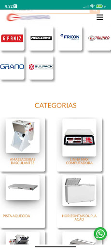 Android application Sellere Gastronomia screenshort