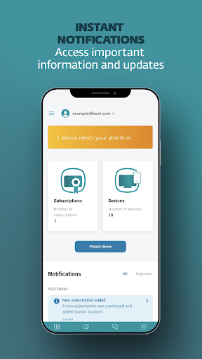 ESET HOME Screen 2
