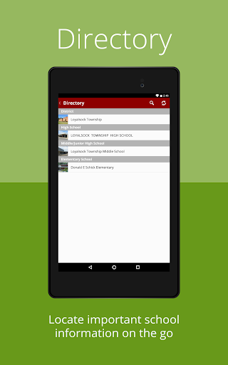 Loyalsock Township SD Screen 3
