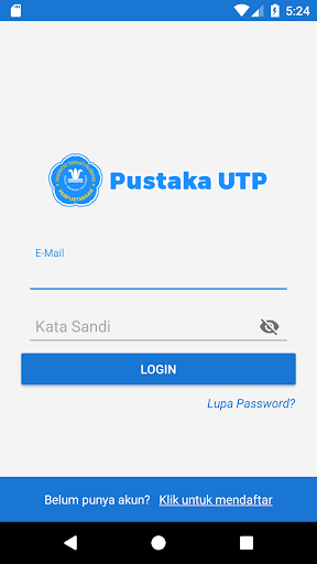 Android application Pustaka UTP screenshort