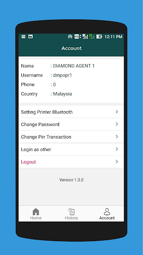 DiamondPay - Payment System Screen 3
