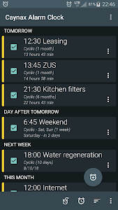 Alarm clock + calendar + tasks Unknown