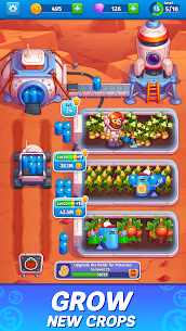 Idle Mars Colony: Clicker farmer tycoon Mod Apk (Unlimited Diamonds) 5