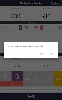 Master Tichu Counter - Screenshot 2