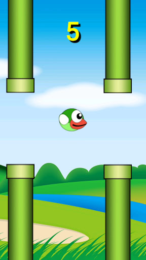 Android application Flying Bird HD screenshort