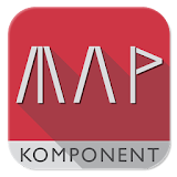 Kustomised Map Komponent -KLWP icon