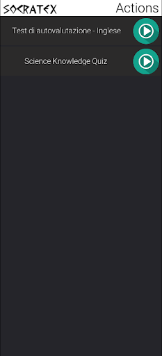 Android application SocratEx screenshort