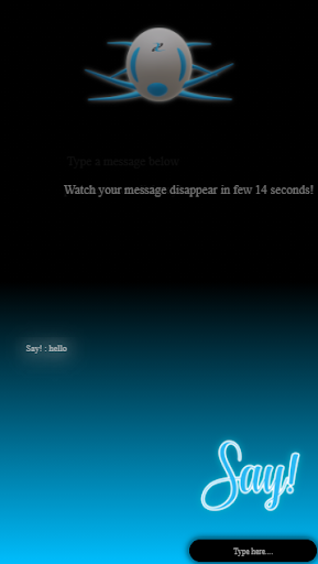 Say! Screenshot 1 - AppWisp.com