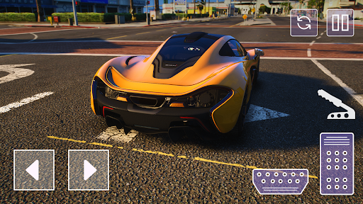 Turbo P1 McLaren Driving Game