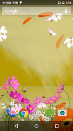 Flower Feather Live Wallapper