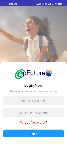 Android application EPFUTURE - Student screenshort