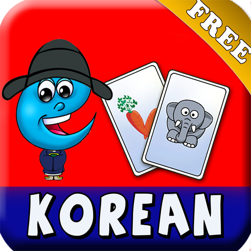 Korean FlashCard Plus For Kids  Icon