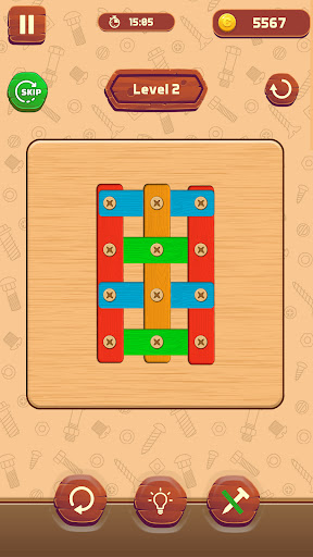 Android application Nuts & Bolts: Screw Pin Puzzle screenshort