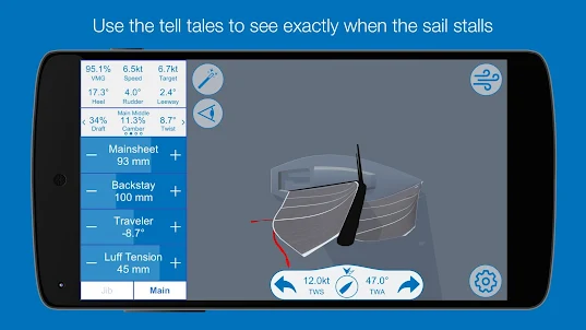 North U Sail Trim Simulator