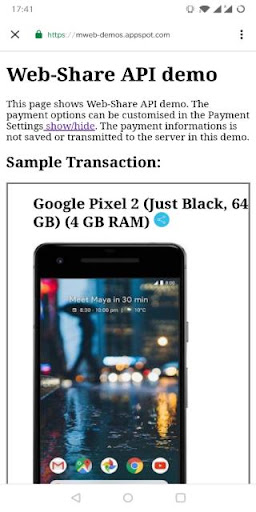 TWA Sample Screenshot 2 - AppWisp.com