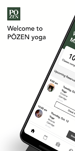 Android application POZEN YOGA screenshort