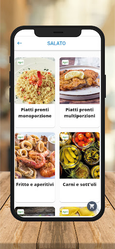 TE.VI FOOD Screen 2