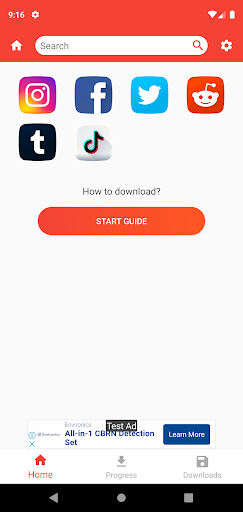 Android application Ywa Downloader screenshort