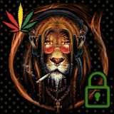 bhang reggae lion Marley theme icon