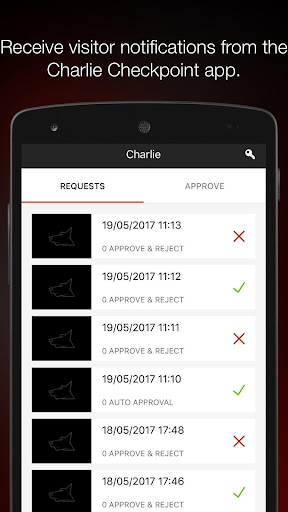 Android application Charlie screenshort