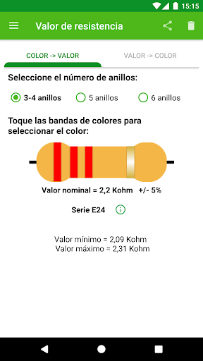 Vista previa de la aplicación