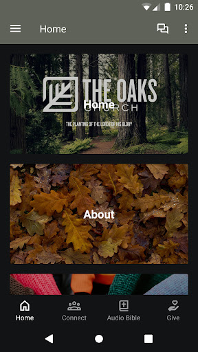 Android application The Oaks NWA screenshort