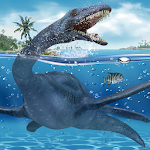 Cover Image of Unduh Monster Dinosaurus Laut Ultimate: Game Dunia Air  APK