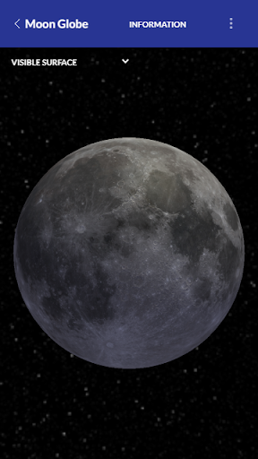 Android application Moon Globe 3D screenshort