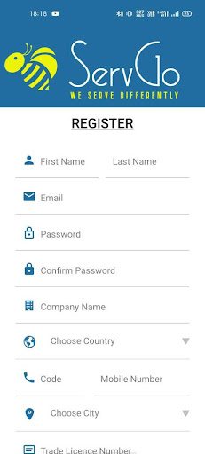 ServGO Partner Screen 2
