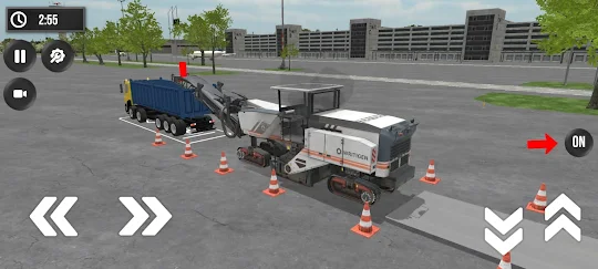 아스팔트 기계:도로 작업