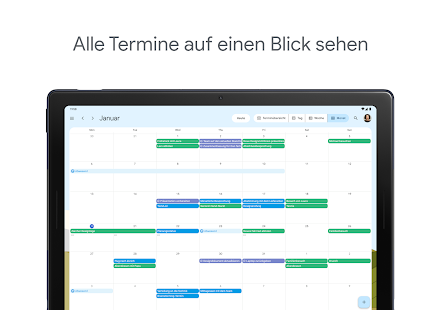 Google Kalender Screenshot